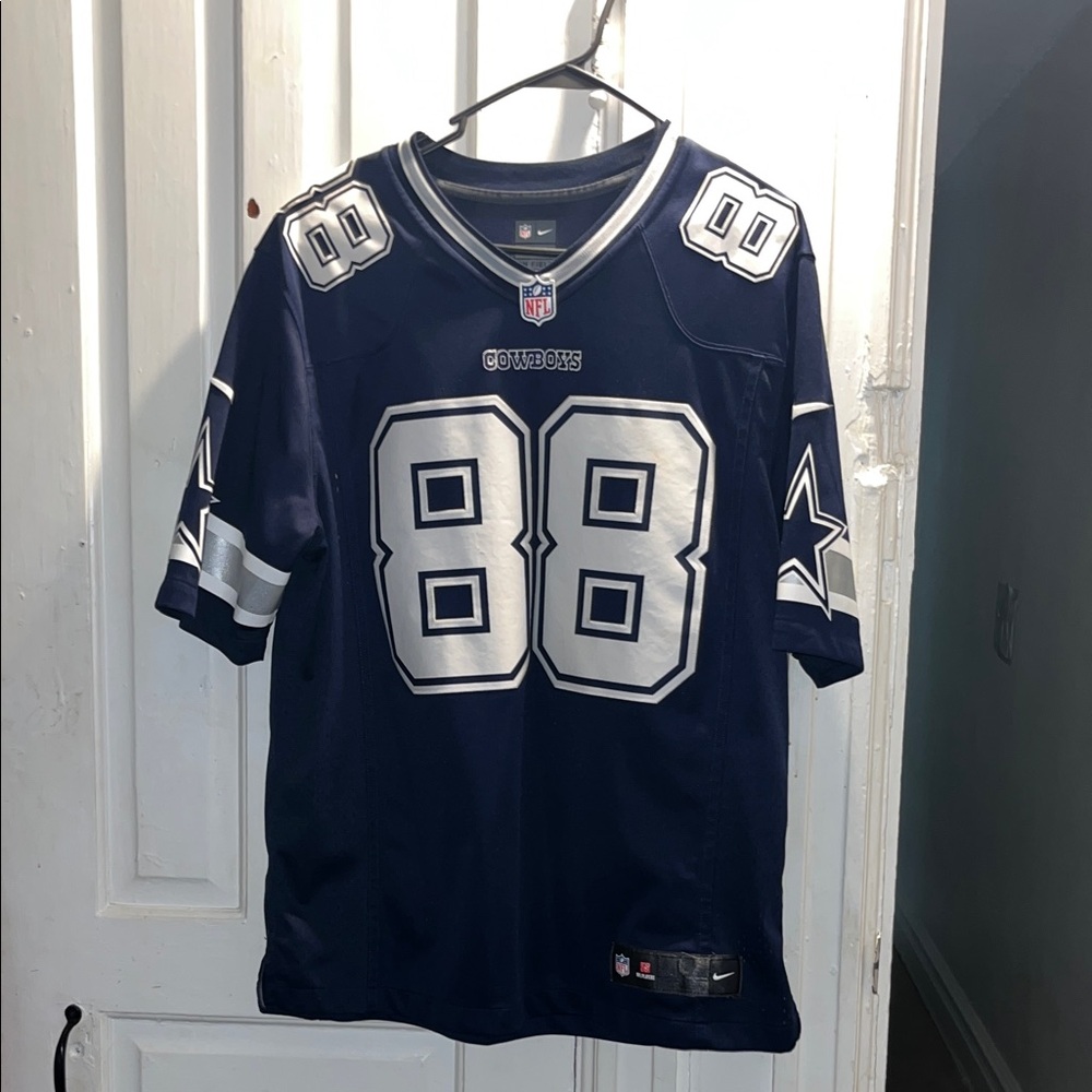 Official NFL Cowboys Navy Jersey with White Details